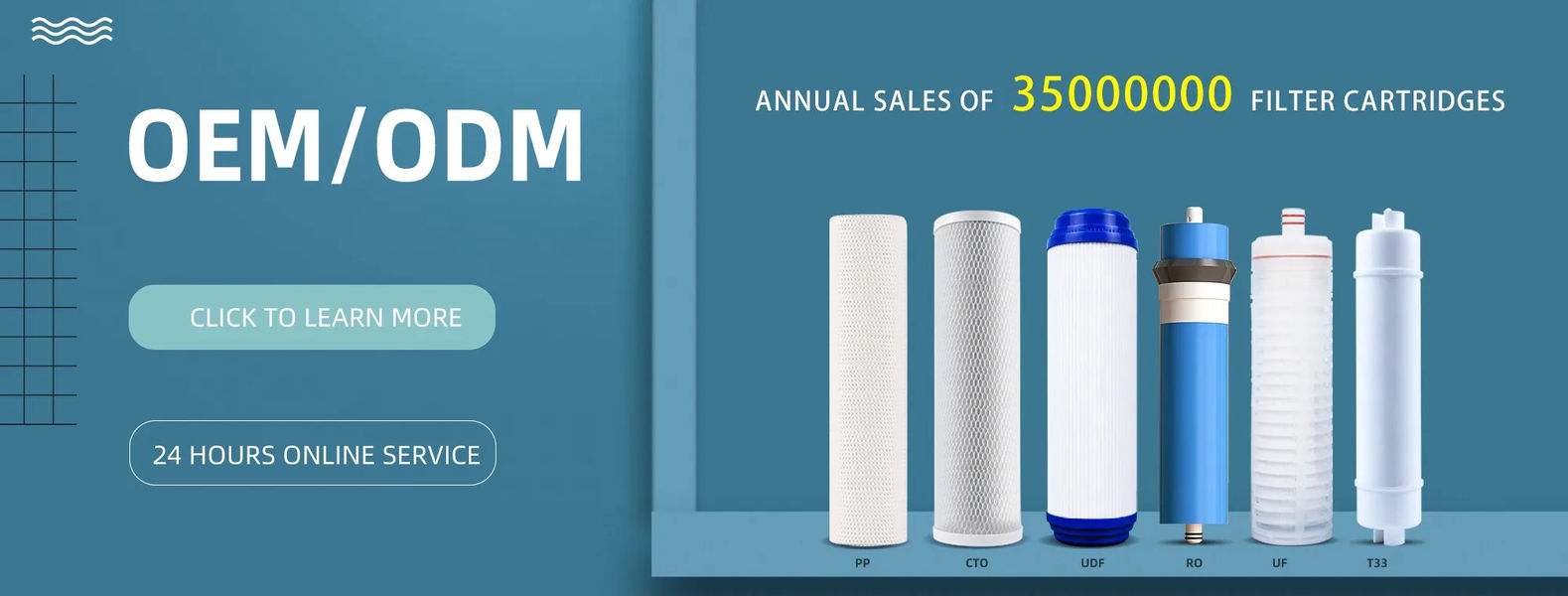Household Water Treatment Filter Cartridge