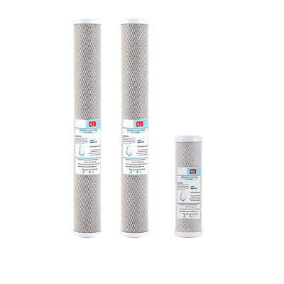 Electric Household Pre-Filtration 10inch 20inch Activated Carbon Block Water Filters