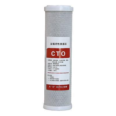 6 StagePP UDF CTO RO T33 Filter for Sealing NBR Coconut Shell Activated Carbon Block
