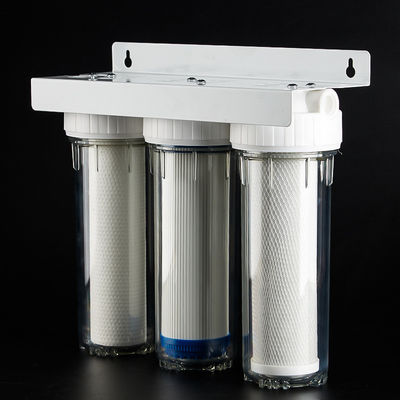 NO App-Controlled 20 Inch Clear Filter Housing for Household Three-Stage Preconditioning