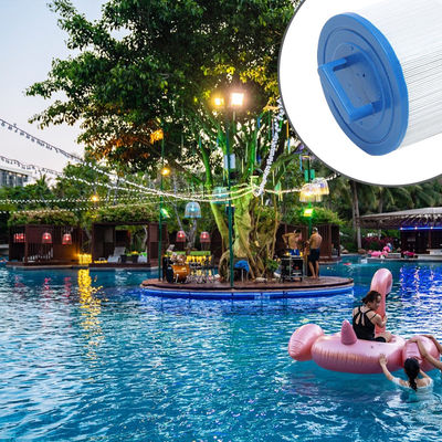 PP Blue white 10*4.5inch High Flow Above Ground Swimming Pool Cartridge Filter System