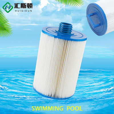 PP Blue white 10*4.5inch High Flow Above Ground Swimming Pool Cartridge Filter System