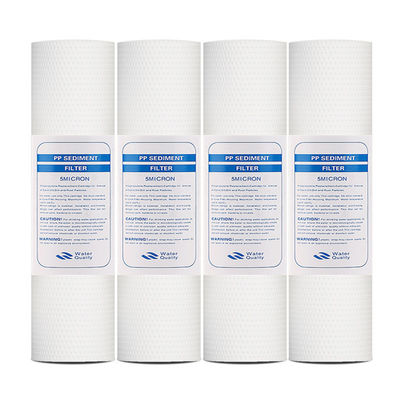 10/20 inch PP UDF CTO Compressed Carbon Block Filter Cartridge for Water Purification