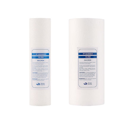 Industrial Jumbo 10 inch PP Sediment Filter Cartridge with High Filtering Efficiency