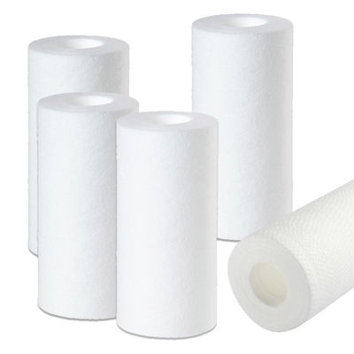 PP Melt Blown Cartridge Sediment Filters For Water Treatment 10 20 30 40 Inch Spun Filter