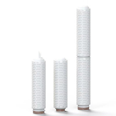 0.22 Micron Hydrophobic PTFE Membrane Filter Cartridge for Strong Causticity Liquid