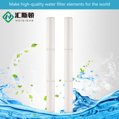 220V 9000L 1/0.22/5 Micron 10 Inch PP Pleated Pre-filtration Micro Filter Cartridge