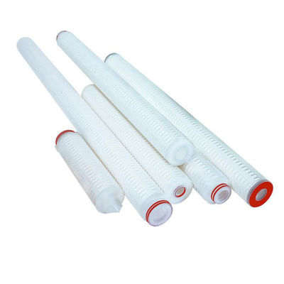 10'' 226 Fins PTFE Microporous Pleated Folding Filter for Large Scale Filtration Needs