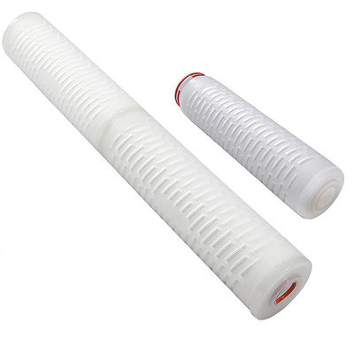 10'' 226 Fins PTFE Microporous Pleated Folding Filter for Large Scale Filtration Needs