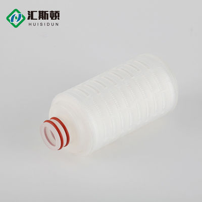 Liquid Filtration GF 0.45um 1um 3um 5um 10um 20um Membrane Micron Pleated Filter Cartridges For Drinking Water