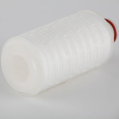 5 inch Pes Membrane Filters for Wine Filtration 0.2 Micron PP Pleated Filter Cartridges