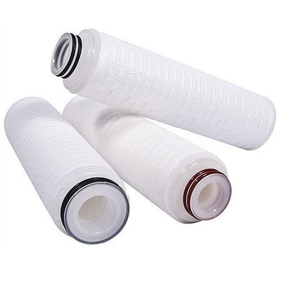 20 Inch Polypropylene Microporous Pleated Filter Cartridge for Video Outgoing-Inspection