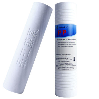 OD 63 MM 1 Micron Melt Blown PP Filter Spun Filter Cartridge for Water Treatment