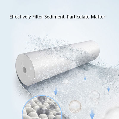 1 Micron 5 Micron Melt Blown PP Sediment Filter Cartridge for Removing Suspended Particles