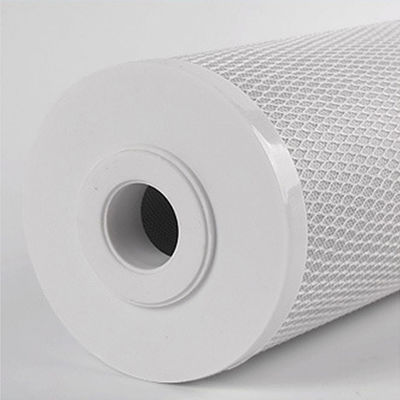 Green 20 Inch CTO Scale Inhibiting Activated Carbon Filter Cartridge for Household Water Purifiers