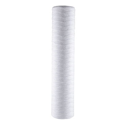 Non-Poisonous and Odorless PP Yarn String Wound Filter Cartridge for Liquid Filtration