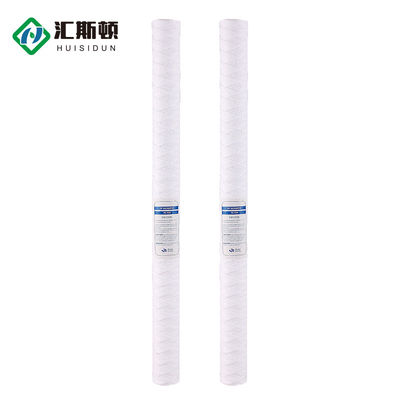 Non-Poisonous and Odorless PP Yarn String Wound Filter Cartridge for Liquid Filtration