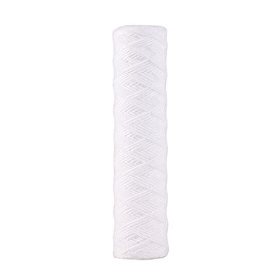 20 Inch PP Wound Water Filter Cartridge 10 Micron for Viscous Liquids Filtration