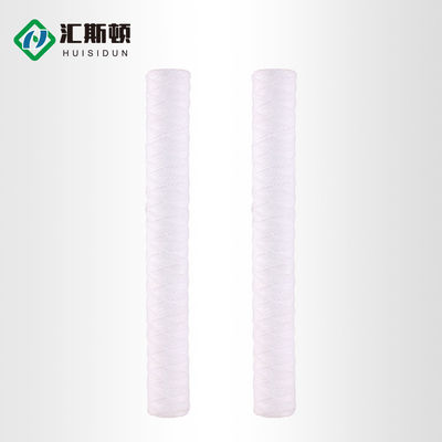 20 Inch PP String Wound Cartridge Water Filter for Sand Silt Rust Particles Reduction