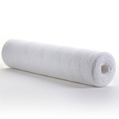20 Inch PP String Wound Cartridge Water Filter for Sand Silt Rust Particles Reduction
