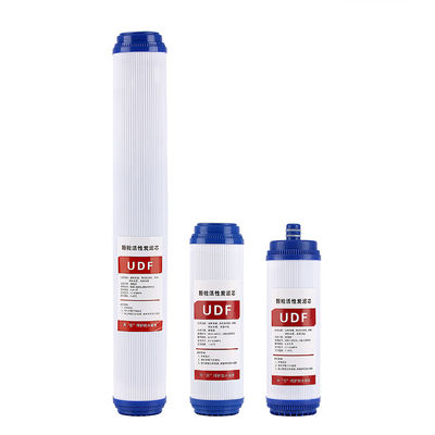 10inch 20inch 3stage UDF Granule Activated Carbon Filter Element for Reverse Osmosis System