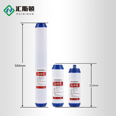 10inch 20inch 3stage UDF Granule Activated Carbon Filter Element for Reverse Osmosis System