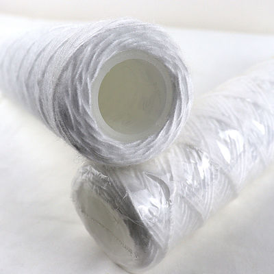 10 20 30 40 Inch String Wound Filter Cartridge For Beverage With Polypropylene Membrane