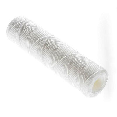 10 20 30 40 Inch String Wound Filter Cartridge For Beverage With Polypropylene Membrane