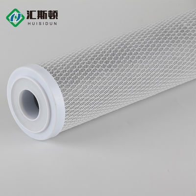 White and Blue Carbon Active Charcoal CTO Filter Cartridge for Home Filtration System