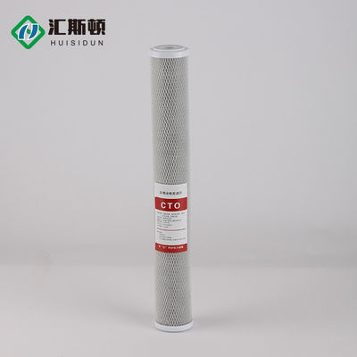 White and Blue Carbon Active Charcoal CTO Filter Cartridge for Home Filtration System