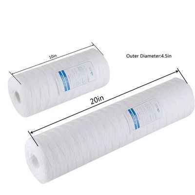 Standard 20 Inch PP String Wound Yarn Filter for Industrial Filtration Applications