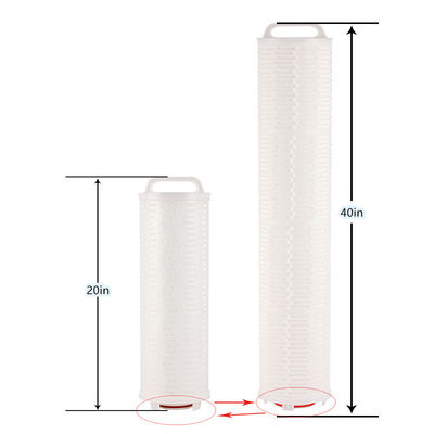 1.5KG Pp Composite Membrane Microfiltration Filter Housing for Food Beverage Industry