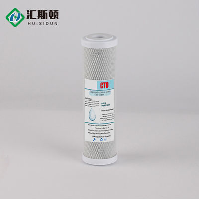 Source 10-Inch Water Purifier Compressed Cto Carbon Rod Filter Element for L 20in*2.5