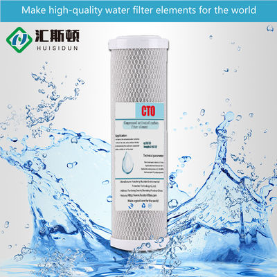 Source 10-Inch Water Purifier Compressed Cto Carbon Rod Filter Element for L 20in*2.5