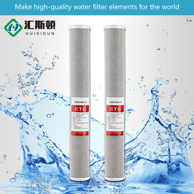 220V Coconut Shell Activated Carbon Block Filter Cartridge for Reverse Osmosis System