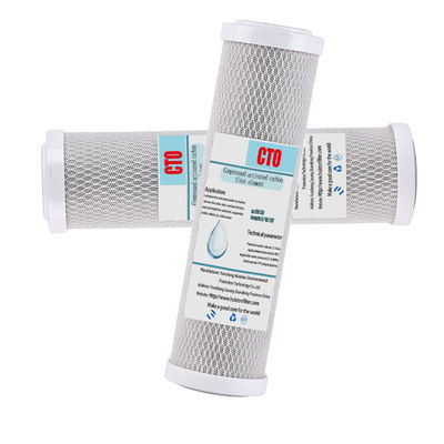 10inch CTO Coconut Shell Activated Carbon Block Filter Cartridge for Effective Removal