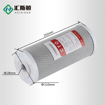 Houston 4.5 * 10 in Activated Carbon Filter Cartridge for Water Purification Second Stage