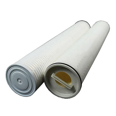 Food Beverage 20inch 40inch High Flow Pleated Filter Cartridge for Except Rust Wastewater Treatment