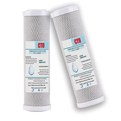 Remove Odors from Water with 10" 20" Coconut Shell Cto Carbon Block Filter Cartridges