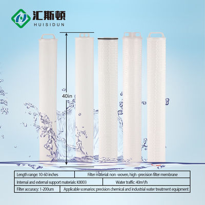 Media Support Microporous Membrane Pleated Filter Element Polypropylene Composite Membrane