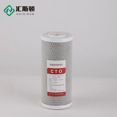 10IN 4.5 Activated Carbon Filter for Alkaline Water Purification Whiston White and Blue