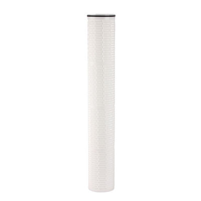 40 Inch Large Flow Pleated Filter Element For Landfill Leachate Management System