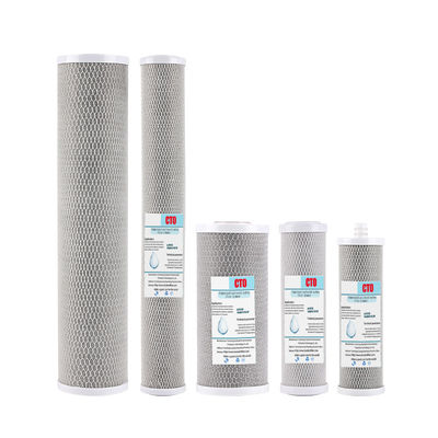 High Adsorption 10inch 20inch Coconut Shell Activated Block Carbon Water Purifier 220V