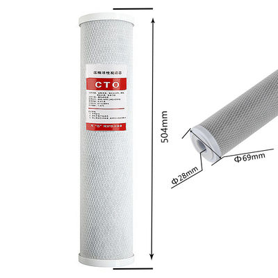 CTO Activated Carbon Block Filter Element for Whole House Water Purification 3.5kg