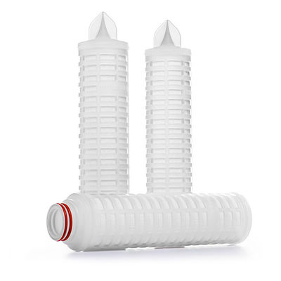0.1-10 Micron Metal Pleated Water Paper High Flow Filter Cartridges for Your Food Shop
