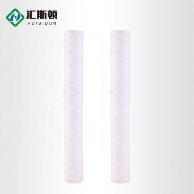 PP Wound Water Filter Cartridge 10 Inch 5 Micron For Household Pre Filtration