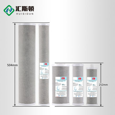 10 inch Coconut Shell Activated Carbon Filter Cartridge by Huiston for Pre Filtering