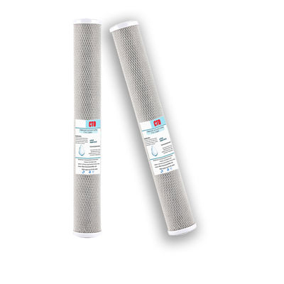 20 Inch CTO Active Carbon Filter Cartridge Effective for Pre-Filtered Water Treatment