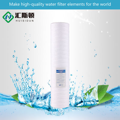 20-40 Inch Industrial String Wound Polypropylene Filter Cartridges For Food Beverage