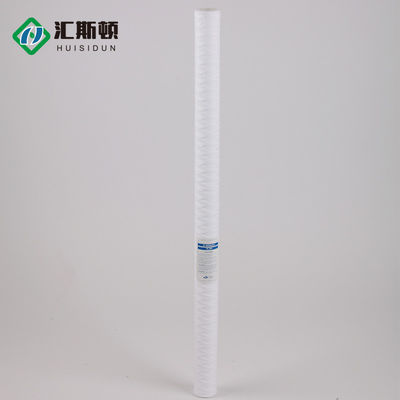 20-40 Inch Industrial String Wound Polypropylene Filter Cartridges For Food Beverage